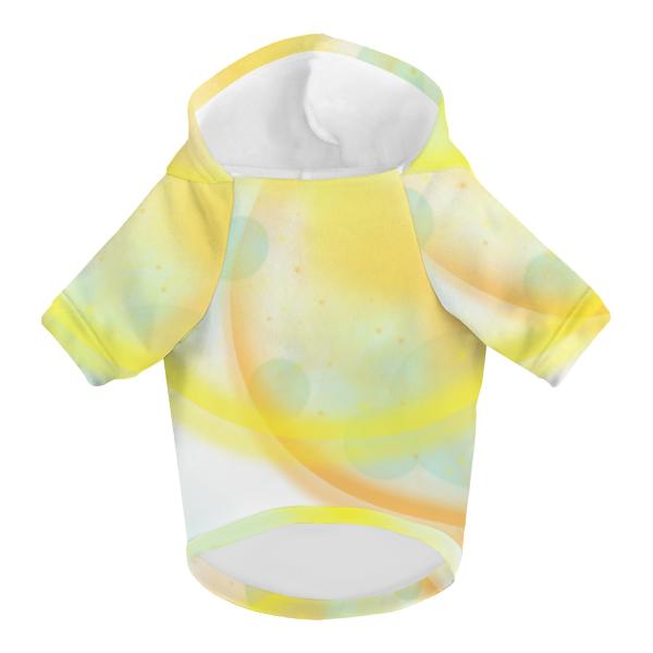 Hunde-Hoodie, Hundemotiv Kiki – bunte Popart, gemütlich, waschbar, Polyster